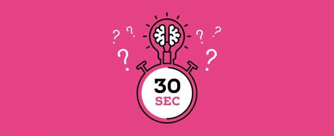 Wat 30 Seconds je kan leren over creatief denken
